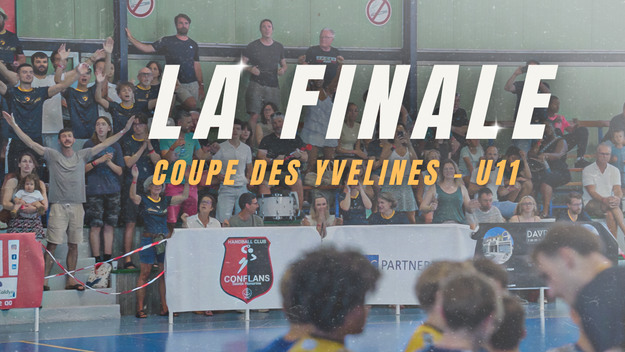 🎥 Revivez la finale de la Coupe des Yvelines U11